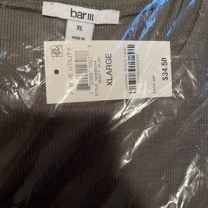 Olive Green Ling Sleeve Top